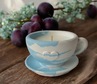 Svíčka - švestka 001